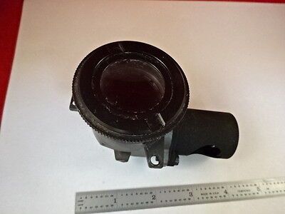 MICROSCOPE PART ILLUMINATOR MIRROR SM-LUX LEITZ GERMANY OPTICS AS IS B#TB5-4-10