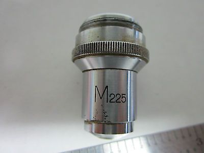 MICROSCOPE PART OBJECTIVE BLEEKER ZEIST M20 AS IS #1-05-06  BIN#1