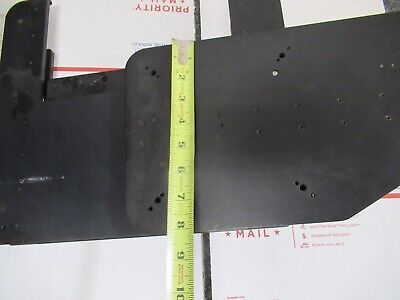 LEICA DMRB GERMANY LARGE STAGE SPECIMEN TABLE MICROSCOPE PART as pictured &61