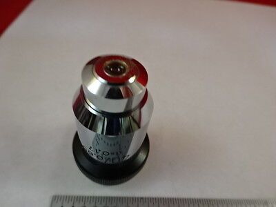 MICROSCOPE PART WILD SWISS OBJECTIVE 40X OPTICS AS IS B#C5-H-23