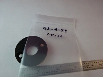 ZEISS GERMANY BRASS MOUNTED LENS IN35 MICROSCOPE PART AS IS #Q3-A-54