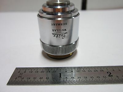 MICROSCOPE OPTICAL PART OBJECTIVE LEITZ GERMANY 50X INFINITY OPTICS BIN#8Z-85