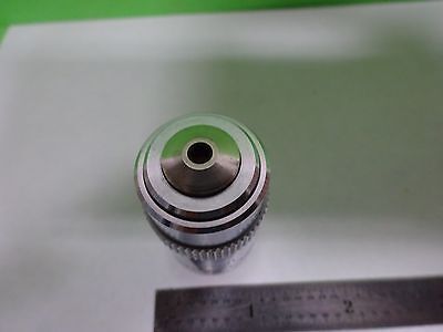 MICROSCOPE PART LEITZ GERMANY OBJECTIVE 10X 170- FLUOTAR OPTICS AS IS BIN#W7-93