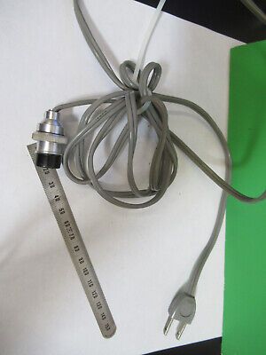 UNITRON ORIGINAL POWER CABLE MICROSCOPE PART AS PICTURED &R7-B-18