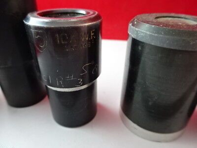 for parts LOT EYEPIECES OPTICAL AO BL MICROSCOPE PART OPTICS AS IS #F3-A-03