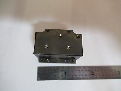 OLYMPUS MOUNTED GLASS PRISM OPTICS MICROSCOPE PART AS PICTURED &A3-B-17