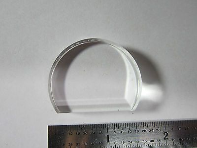 OPTICAL TRUNCATED ROUND BK7 GLASS WINDOW LASER OPTICS AS IS BIN#E1-17-8