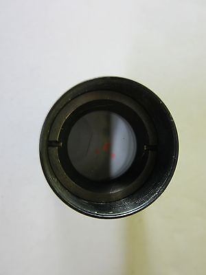 MICROSCOPE PART WEIRD OLYMPUS RETICLE LENS OPTICS AS IS BIN#31-B-20