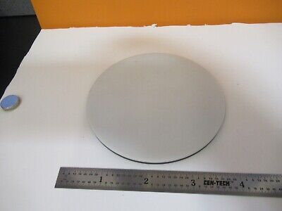 PLASTIC BLACK WHITE STAGE TABLE SPECIMEN MICROSCOPE PART AS PICTURED &1E-C-64