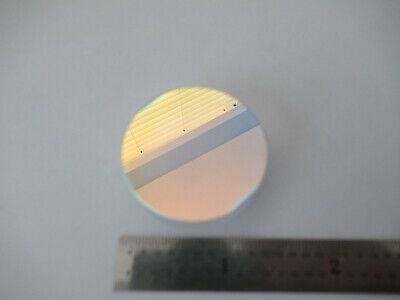 OPTICAL FLAT DICHROIC MIRROR LENS FILTER LASER OPTICS AS PICTURED &F5-A-24