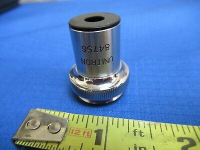 UNITRON JAPAN OBJECTIVE M5X OPTICS MICROSCOPE PART AS PICTURED &S1-A-17