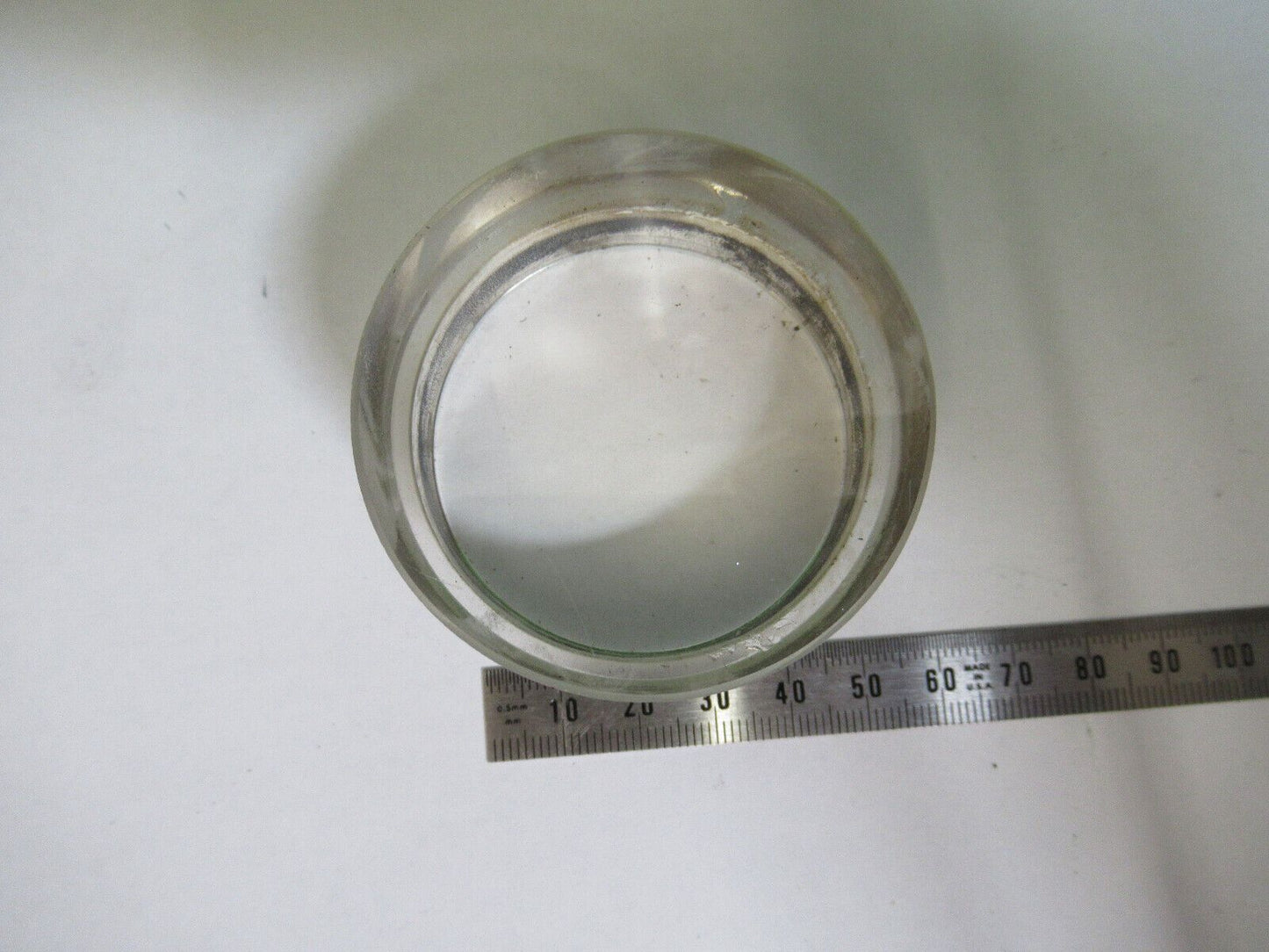 FOR PARTS FLAT OPTICAL GLASS LENS OPTICS AS PICTURED W9-A-14