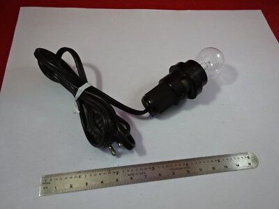 LAMP ILLUMINATOR ASSEMBLY AO AMERICAN [bulb broken] MICROSCOPE PART AS IS 86-113