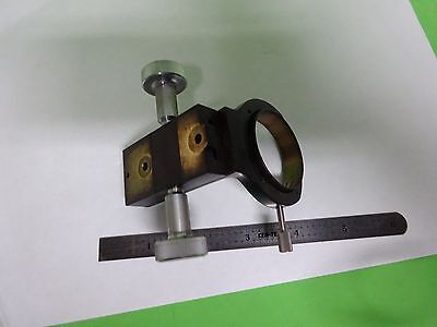 MICROSCOPE PART WILD HEERBRUGG SWISS M-20 BRASS CONDENSER HOLDER AS IS BIN#Z1-07