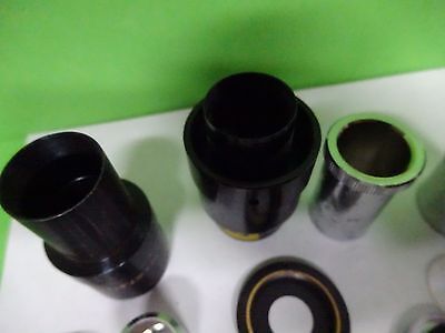 FOR PARTS MICROSCOPE LOT PIECES  OPTICS AS IS BIN#W1-28