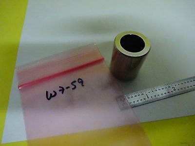 MICROSCOPE PART OBJECTIVE JACKET LEITZ WILD OPTICS AS IS BIN#W7-59