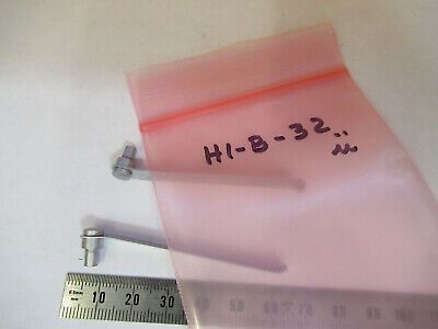 PAIR of CLIPS STAGE MICROSCOPE PART AS PICTURED &H1-B-32