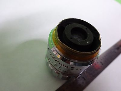 FOR PARTS MICROSCOPE OBJECTIVE DIC OLYMPUS NEOPLAN 5X OPTICS AS IS BIN#Y7-H-42