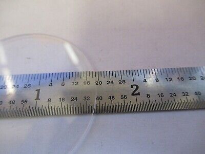 OPTICAL PLANO GLASS ROUND PLATE OPTICS AS PICTURED &3K-A-19