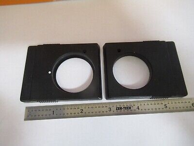 OLYMPUS JAPAN PLASTIC HEAD COVERS MICROSCOPE PART AS PICTURED &7B-B-178