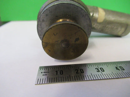 ANTIQUE BRASS SLIP ADJUST UNKNOWN RARE COLLIMATOR SCOPE PART AS PICTURED Z4-B-71