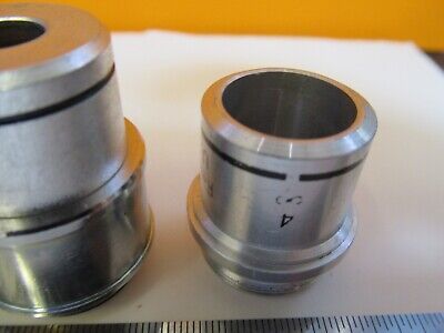 LOT LENSES OBJECTIVE OPTICS MICROSCOPE PART AS PICTURED &1E-C-93