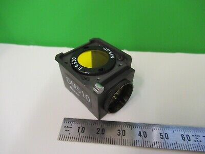 NIKON JAPAN FLUORESCENT CUBE DM510 MICROSCOPE PART OPTICS AS PICTURED &15-A-26