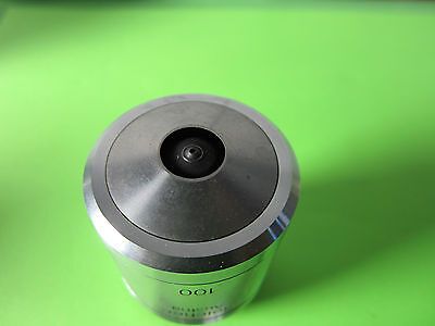 MICROSCOPE OBJECTIVE NOMARSKI 100X FLUOR INFINITY DIC IK EPI OPTICS BIN#A9-26