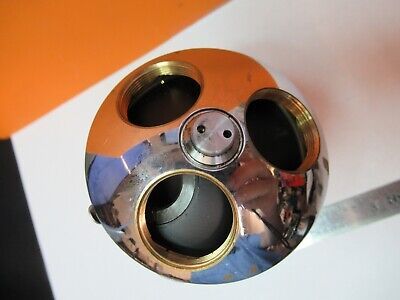 GENERIC JAPAN NOSEPIECE TUBUS OPTICS MICROSCOPE PART AS PICTURED &5K-A-25