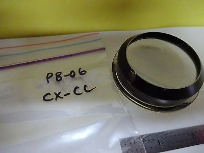 OPTICAL THICK CONVEX CONCAVE LENS MIL SPEC LASER OPTICS AS IS BIN#P8-06