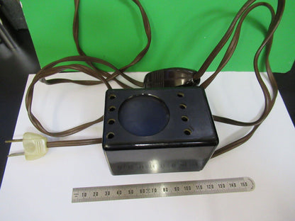 AO SPENCER VINTAGE LAMP ASSEMBLY ILLUMINATOR MICROSCOPE PART AS PICTURED R6-A-94