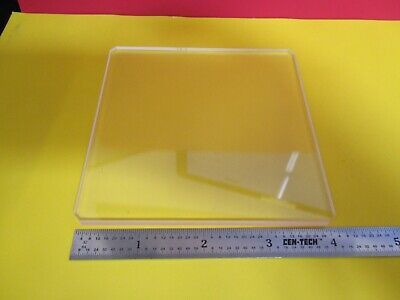 OPTICAL COHERENT PLATE GLASS BK7 CHAMFERED LASER OPTICS AS PICTURED &FT-6-127