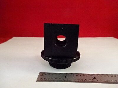 EMPTY OPTICAL MOUNTING HOUSING for BEAM SPLITTER or PRISM OPTICS AS IS #80-44