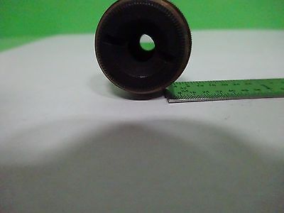 MICROSCOPE PART OBJECTIVE SPENCER 4 mm OPTICS AS IS BIN#Y2-26