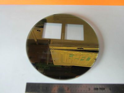 OPTICAL LARGE COATED TARGET WINDOW  LASER OPTICS AS IS BIN#31-66