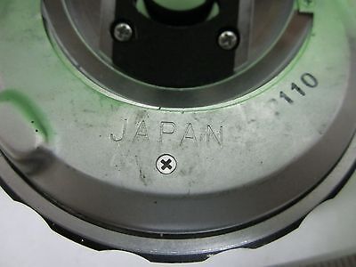 MICROSCOPE PART NOSEPIECE NIKON JAPAN AS IS OPTICS BIN#Q9-T-15