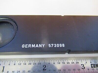 LEICA LEITZ GERMANY POLARIZER SLIDE 573098 MICROSCOPE PART AS PICTURED &H8-B-19