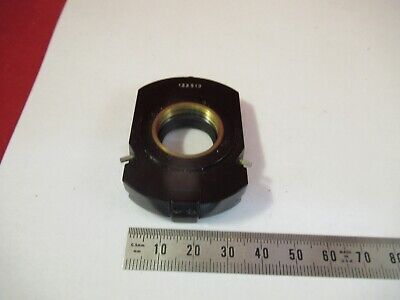 ZEISS GERMANY POLMI POL OBJECTIVE BRASS MOUNT MICROSCOPE PART AS PIC &12-A-27