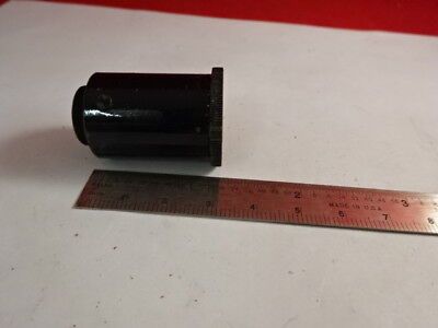 ANTIQUE POLARIZER CRYSTAL MOUNTED LENS POL MICROSCOPE PART OPTICS AS IS &4B-A-17