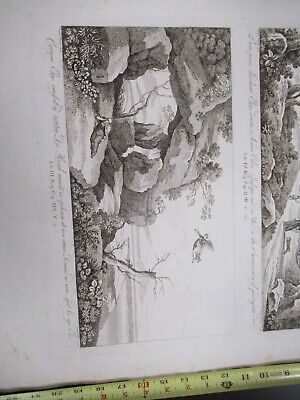 ANTIQUE ETCHING ITALIA ROME CIRCA 1810 GASPARD DUGHET PIETRO PARBONI AS PIC ix