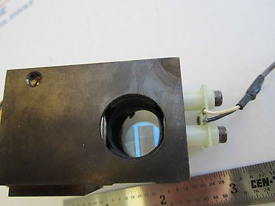 OPTICAL MICROSCOPE PART BRASS WITH LENS + FILTER ?? OPTICS iii DWR#05