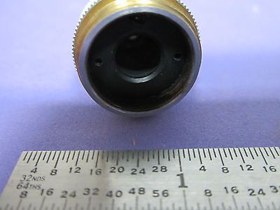 MICROSCOPE OPTICS PART VICKERS UK OBJECTIVE 100X OIL MICROPLAN BIN #7