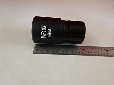 MICROSCOPE PART OCULAR EYEPIECE WALTER WF10X 16 mm OPTICS AS IS B#U1-B-01