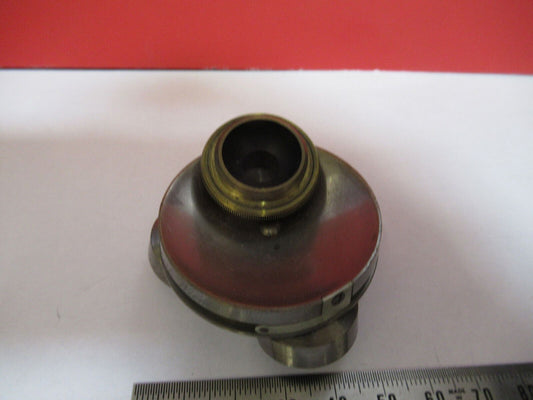 ANTIQUE REICHERT AUSTRIA NOSEPIECE TRIAX MICROSCOPE PART AS PICTURED G4-A-82