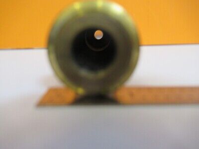 ANTIQUE JAPAN RARE BRASS OBJECTIVE UNKNOWN MICROSCOPE PART AS PICTURED &7B-B-41