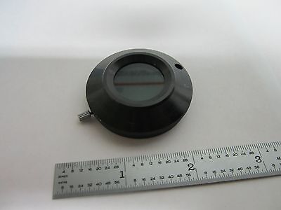 MICROSCOPE POLARIZER NIKON 20X ANALYZER OPTICS AS IS BIN#K5-02