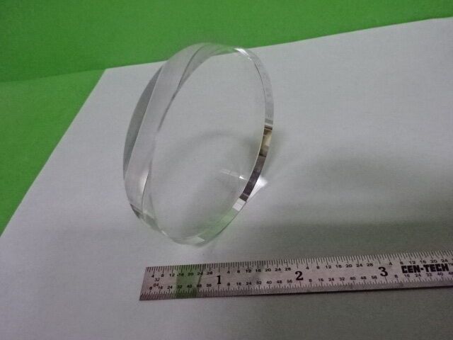 OPTICAL FLAT 2.5" DIAMETER FUSED SILICA LASER SPECTRA PHYSICS OPTICS  #4T-B-26