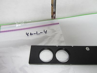 OPTICAL MICROSCOPE POLYVAR REICHERT LEICA FILTER CROSSHAIR OPTICS BIN#46-L-4