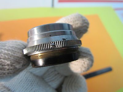 MICROSCOPE PART OBJECTIVE BAUSCH LOMB MICRO TESSAR 72 mm  OPTICS BIN#24-86