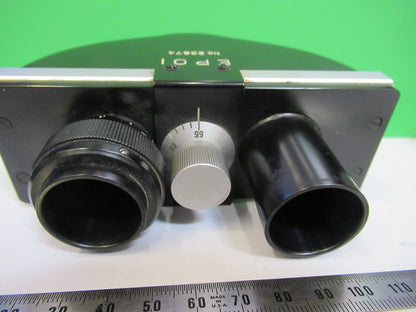 EPOI NIKON JAPAN BINOCULAR HEAD OPTICS MICROSCOPE PART AS PICTURED F4-B-14